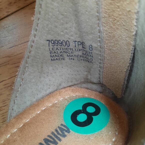 Minnetonka Isabel Fringed Wedge Sandals Beige Suede Heels US 8 Boho Cowgirl - Picture 6 of 9